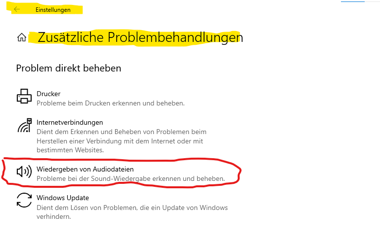 Lautsprecher Funktioniert nicht?