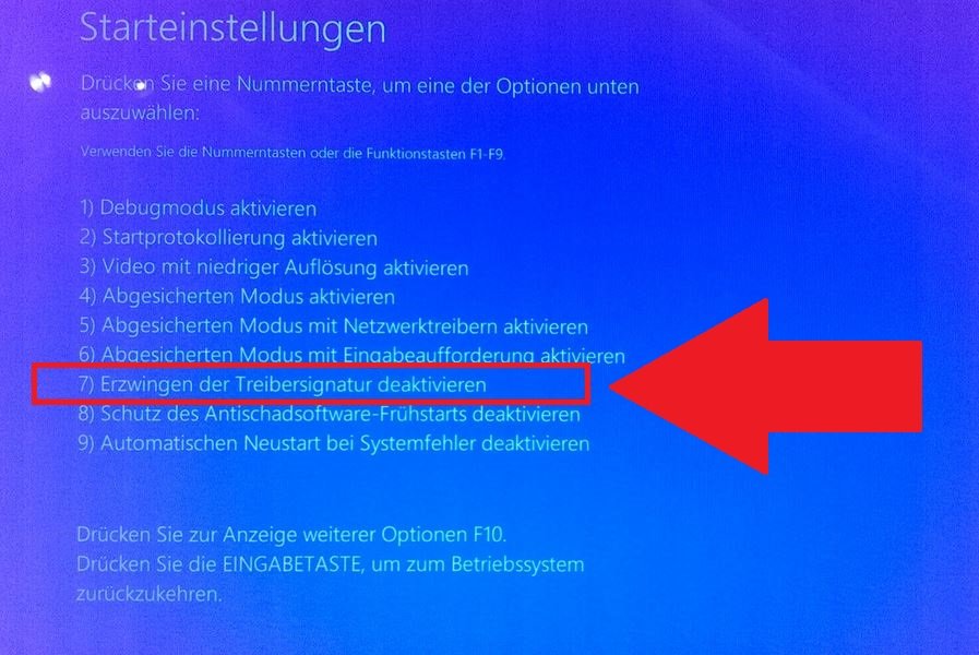 Win 7 und Win 10 - falsch signierte Datei