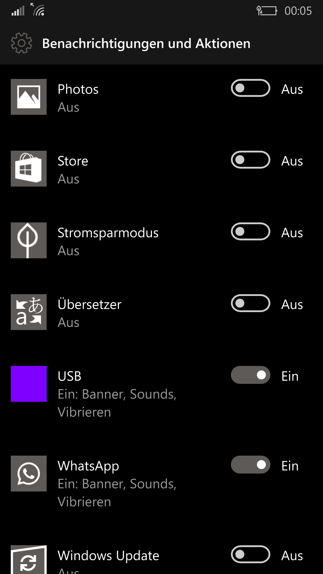 Lumia 535 "Gerät lädt langsam"