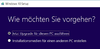 Windows 10 Instalation auf neue SSD