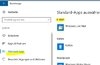 standart email festlegen , wie mache ich das