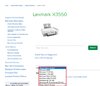 Druckerproblem mit Lexmark x3550