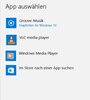 Standard-App auswählen nicht aus App-Store sondern bereits installierte App?
