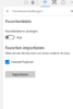 Import von Favoriten in Edge geht nicht