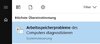 WerVault.exe Fehlermeldung bei Windows 10