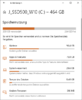 Windows 10 reserviert auf einer 230 GB FP 176 GB Speicher?