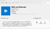 Windows Mail App fehlerhaft