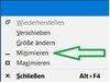 Fenster schliessen
