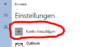 Adresskonto vom mailkonto von Win10