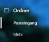 neue Ordner erstellen in Windows 10 Mail