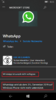 Windows Phone  Whatsapp-Aktualisierung  Fehlercode c101a006