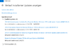 Kumulatives Update für Windows 10 Version 1709 installationsfehler
