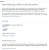 Telefonnummer ändern zum Versand des Sicherheitscode
