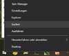 Suchleiste bei  Windows 10 nimmt keine Eingabe an