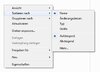 Icons im Folder lassen sich nicht individuell anordnen