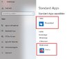 Zuordnung Standardapps immer verändert
