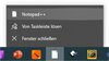 Taskleiste Notepad++ angeheftetet Symbole doppelt