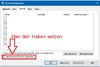 Ausgeblendete Symbole - Wie Icon wieder herstellen