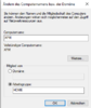 'Arbeitsgruppe nicht änderbar