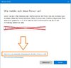 Lokalen User  MS-Konto entfernen