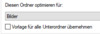 Ordner ohne Vorschaubild