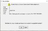 Ich bekomme eine Script-Meldung :-(