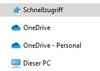 OneDrive zweimal vorhanden