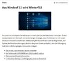 Aus Windows 10 wird Windroid 10